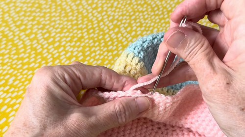 Crochet Baby Sun Hat 4