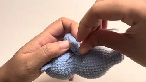 Crochet Colorful Bear 3