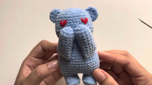 Crochet Colorful Bear 4