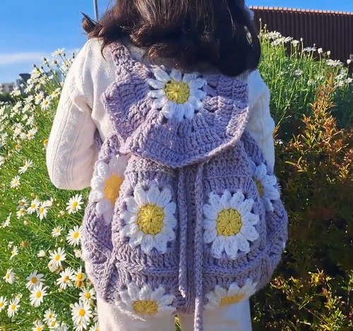 Crochet Backpack 4