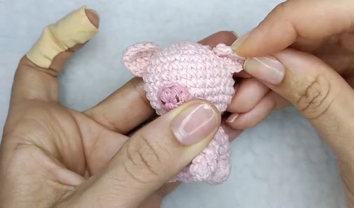 Crochet Mini Pig Amigurumi 4