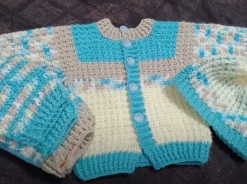 Crochet Baby Cap 5