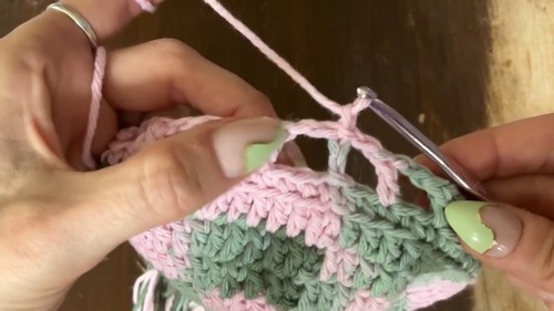 Crochet Mesh Bucket Hat 2