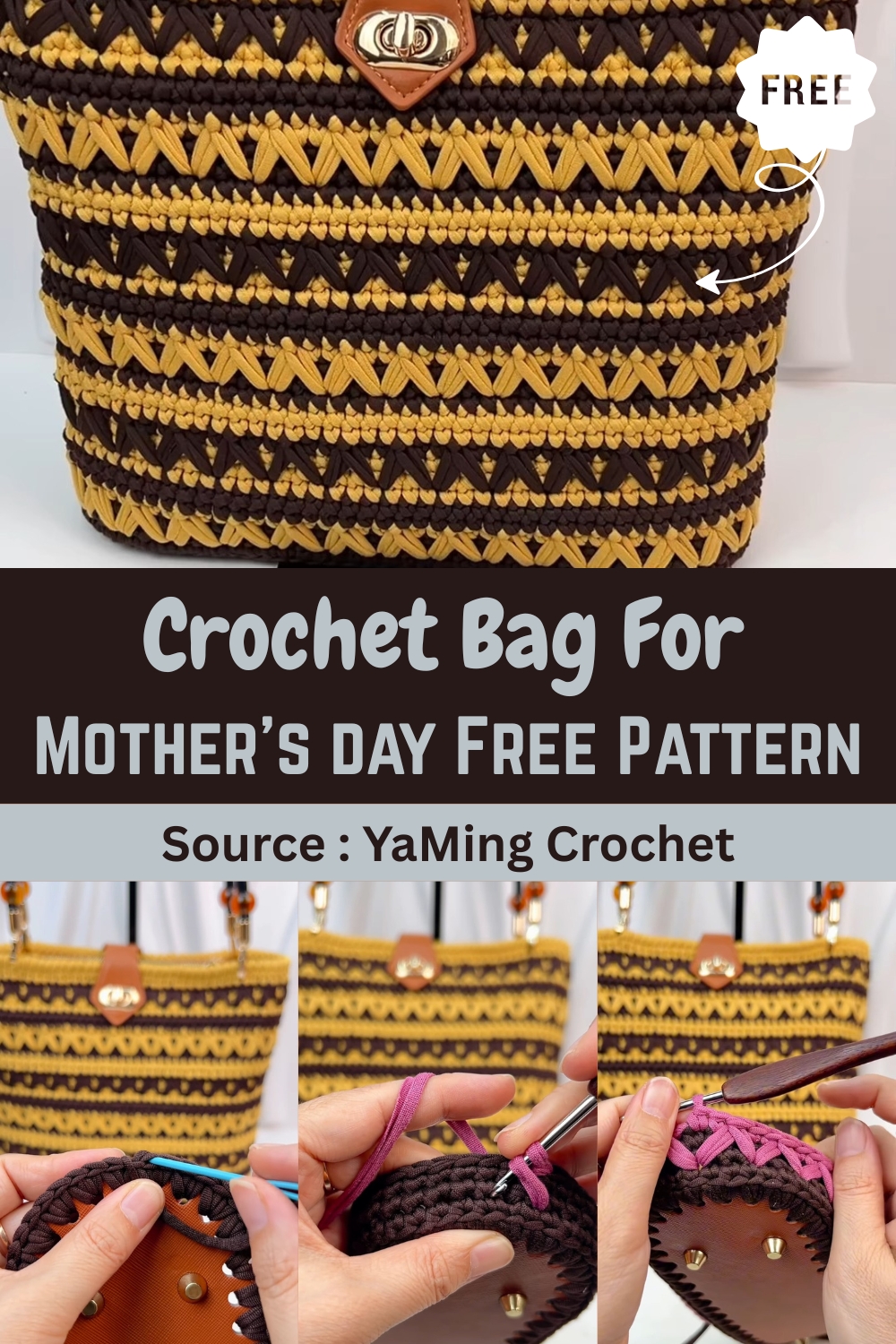 Crochet Bag For Mother's day