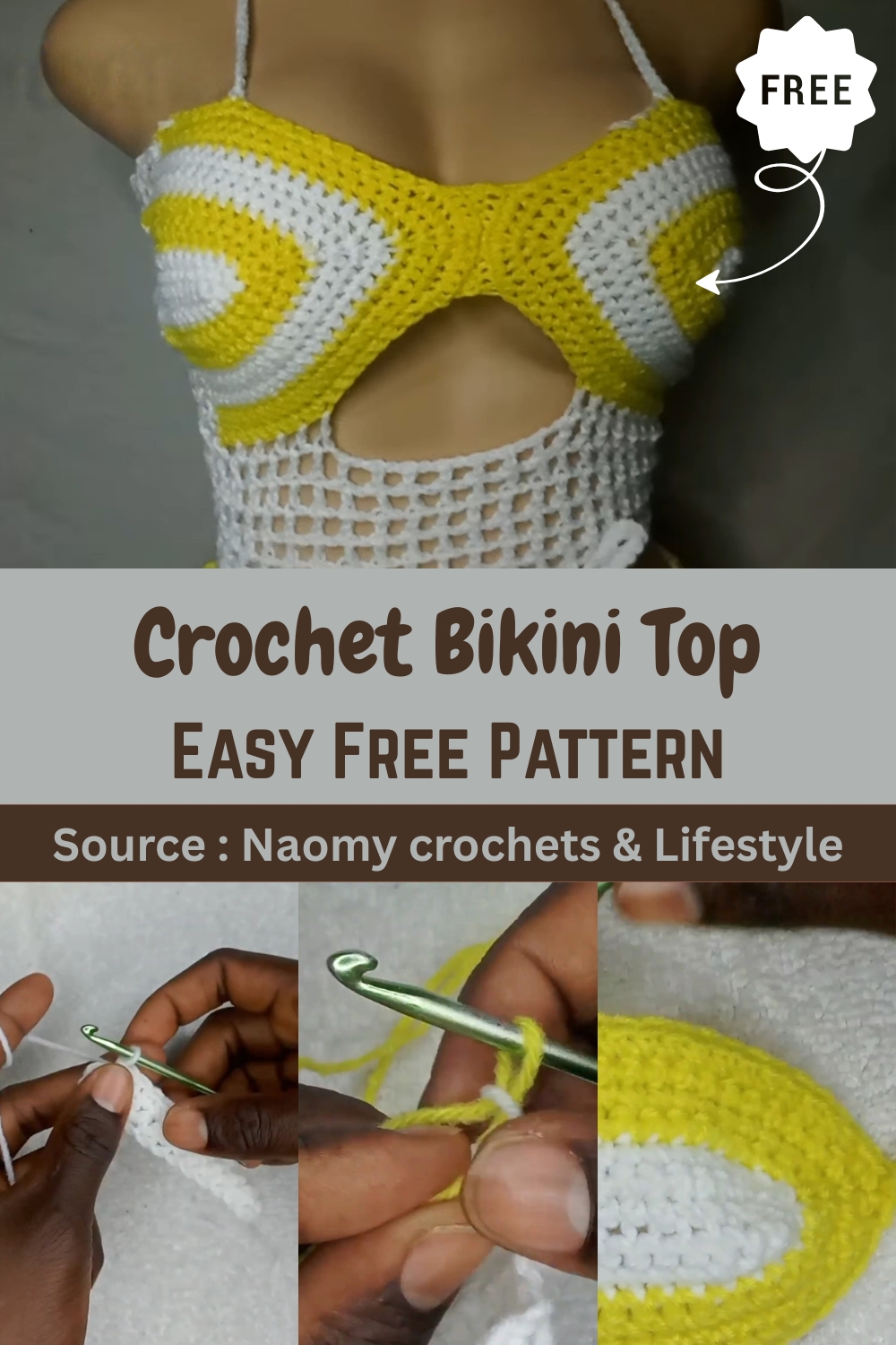 Crochet Bikini Top