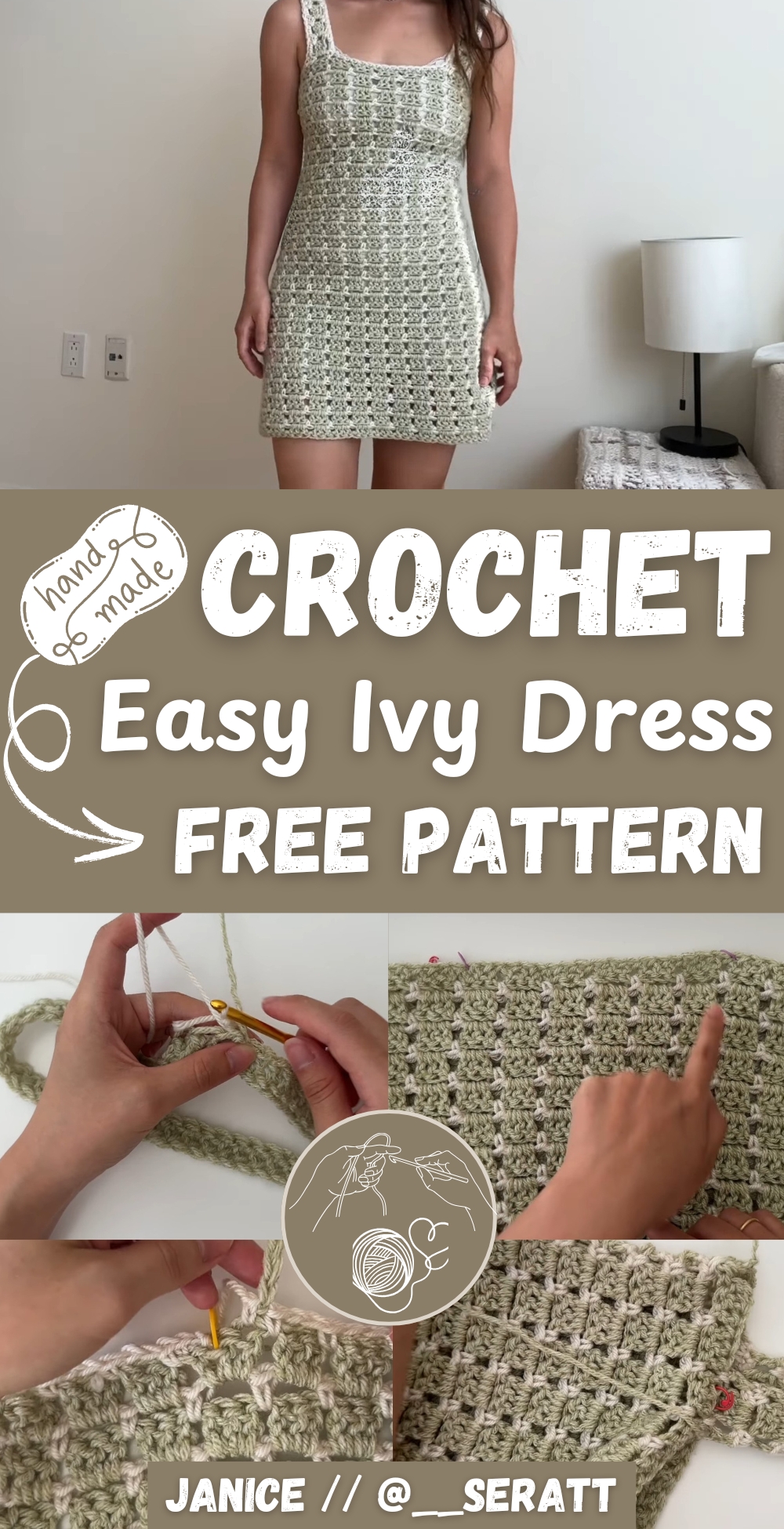 Crochet Easy Ivy Dress
