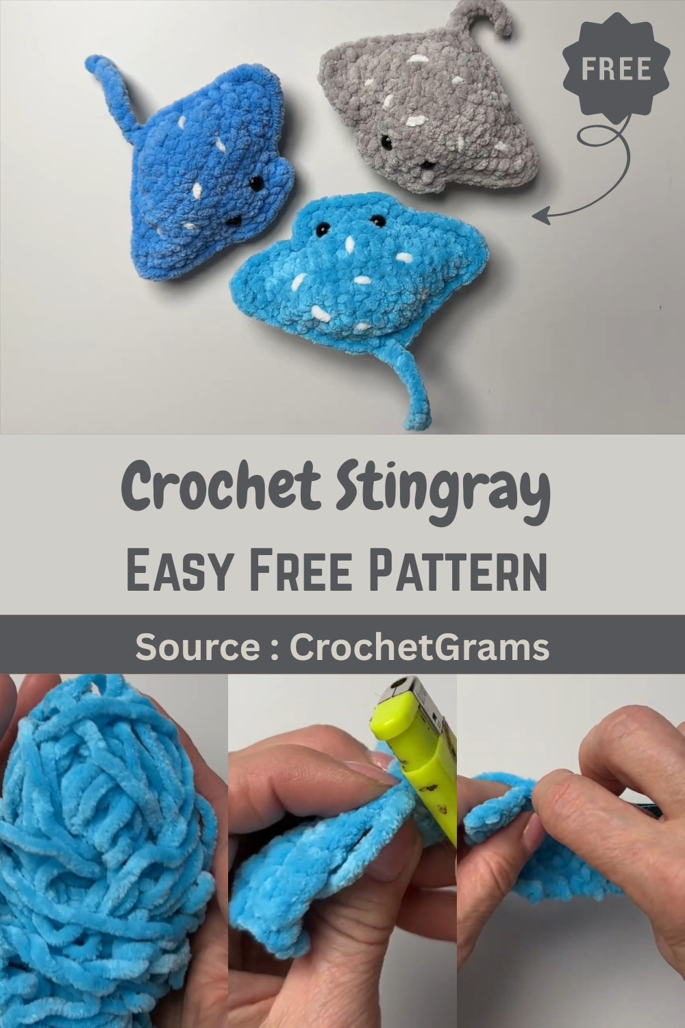 Crochet Stingray