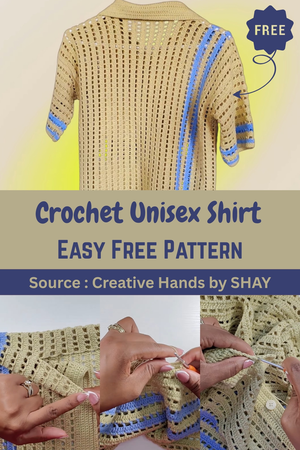Crochet Unisex Shirt