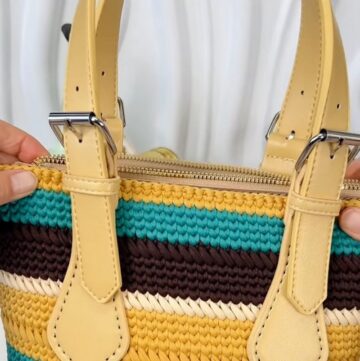 Crochet Bohemian Handbag 5