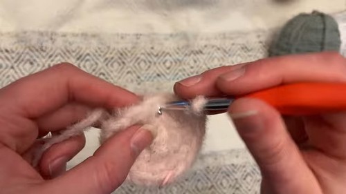 Crochet Bookworm Pillow 1