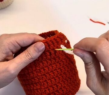 Crochet Drawstring Pouch 4