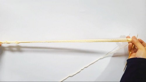 Crochet Flower Mask 1