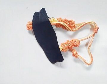 Crochet Flower Mask 4