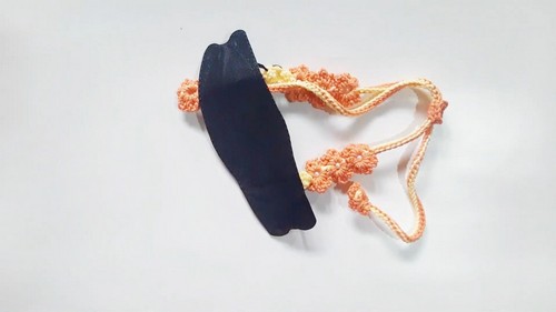 Crochet Flower Mask 4