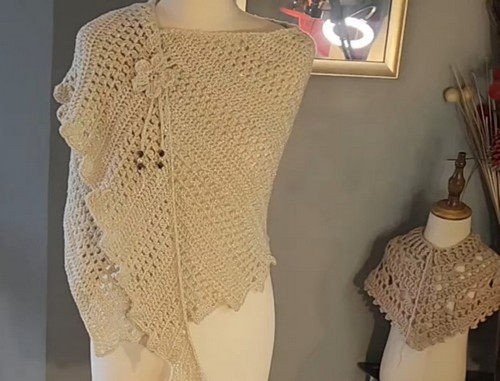Crochet Dragon Tail Scarf 5