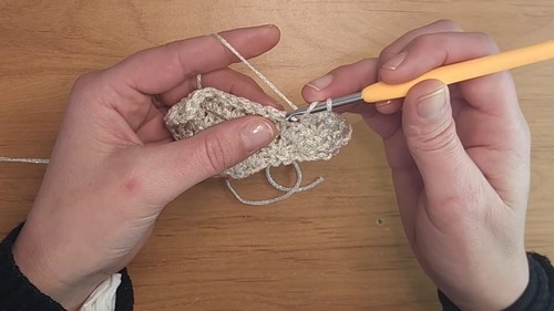 Crochet Dragon Tail Scarf 1