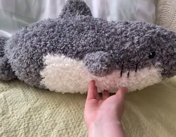 Crochet White Shark Amigurumi pattern 4