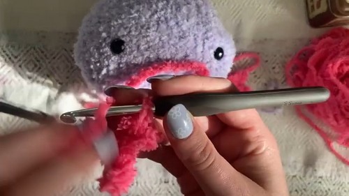 Crochet Swamp Monster Plush 3