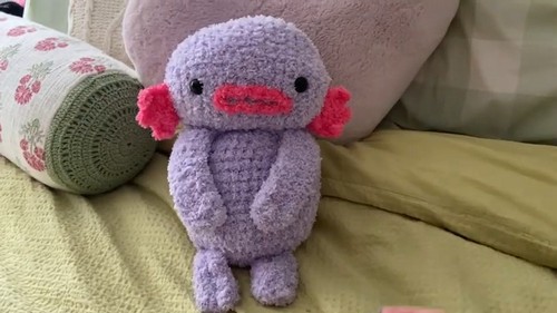 Crochet Swamp Monster Plush 4