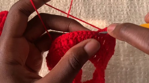 Crochet Simple Rose 2