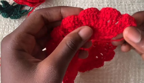 Crochet Simple Rose 3