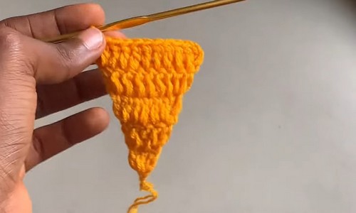 Crochet Triangle Bikini Top 2