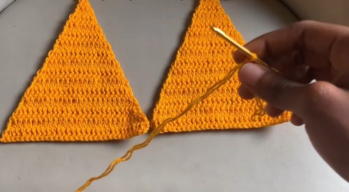 Crochet Triangle Bikini Top 3