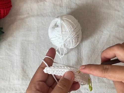 Crochet Tomato Glasses Case 1