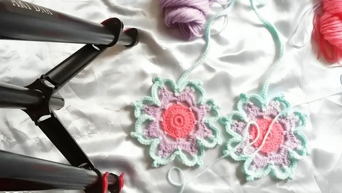 Crochet Flower Bikini Top 4
