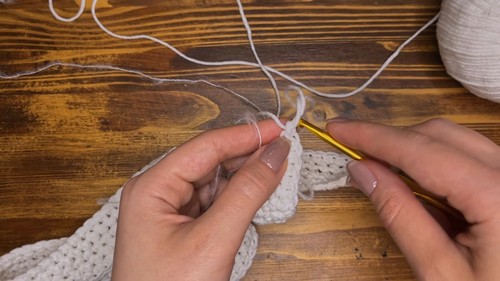 Crochet Maxi Skirt With Ruffles 1