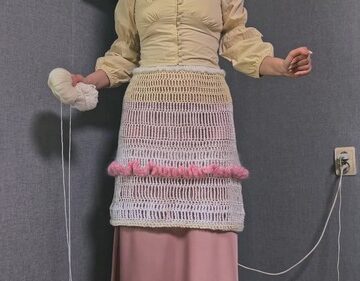 Crochet Maxi Skirt With Ruffles 5