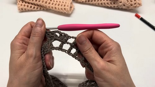 Crochet Summer Mesh Top 2