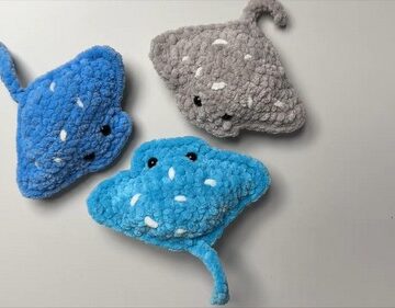 Crochet Stingray 5