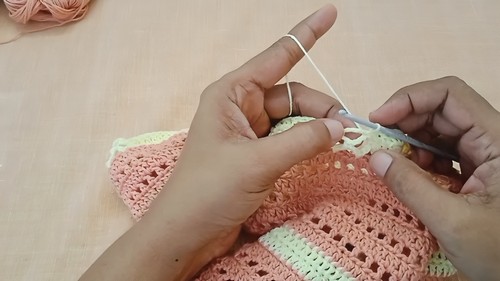 Crochet Cotton Summer Dress 3