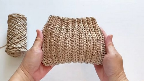 Crochet Macrame Bag pattern 3