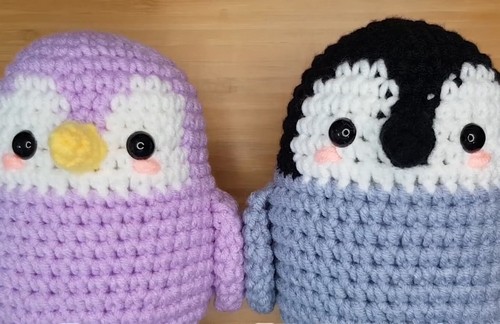 Crochet Baby Penguin Plushie 5