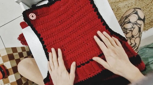 Crochet Overalls pattern 3