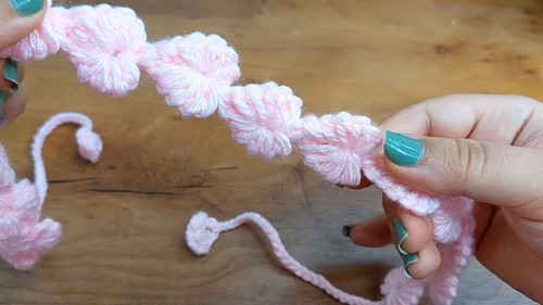 Crochet Hair Band pattern 4