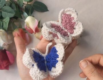Crochet Cute Butterfly 5
