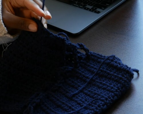 Crochet Mesh Halter Top 3