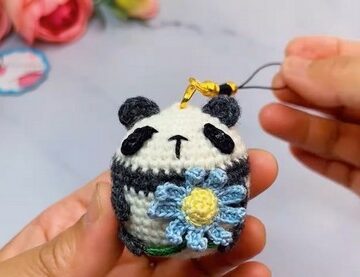 Crochet Mini Panda 5