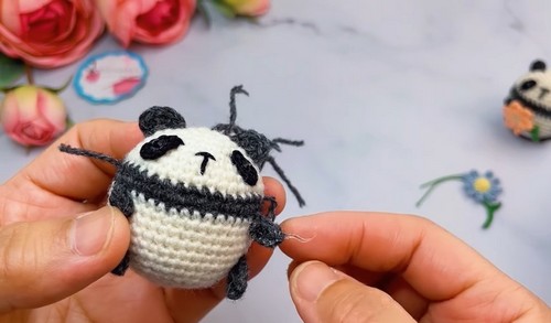 Crochet Mini Panda 3
