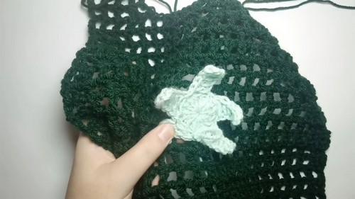 Crochet Mesh Star Top 3