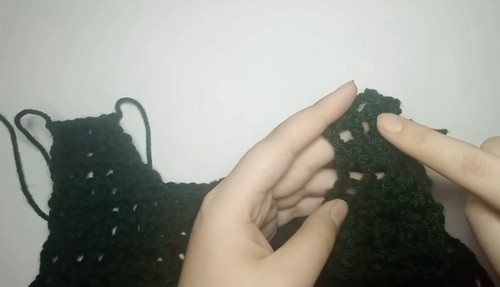 Crochet Mesh Star Top 4