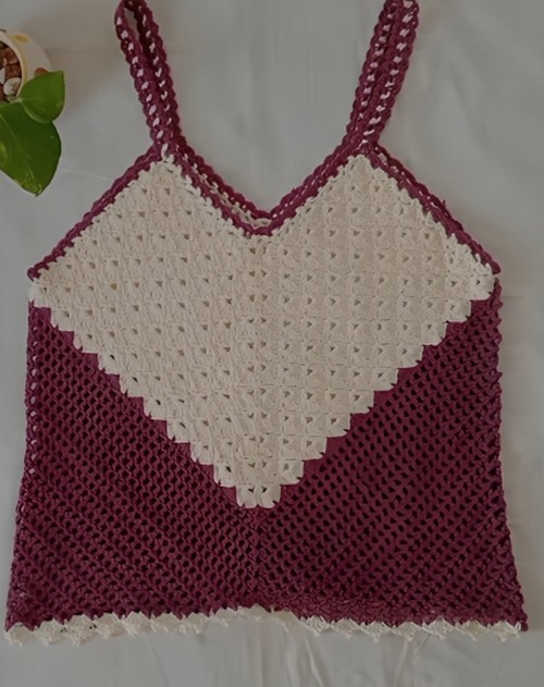 Crochet Crop Top 5