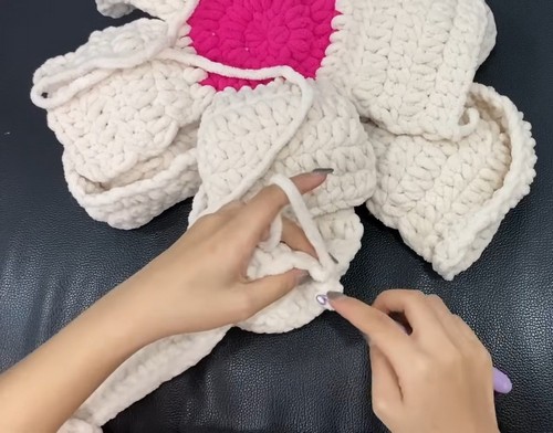 Crochet Flower Bag 4