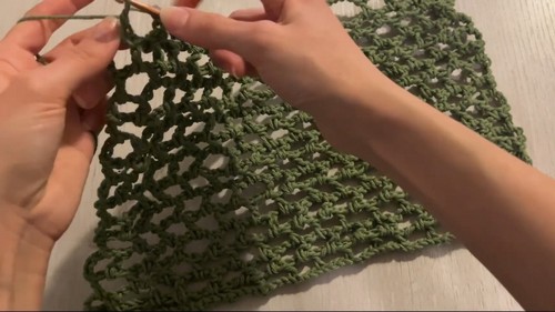 Crochet Shrug Sleeves pattern 2