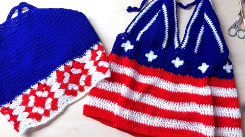 Crochet Halterneck And Bralette Top 5