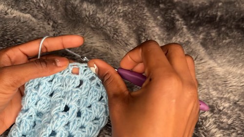 Crochet Granny Square Sweater 4