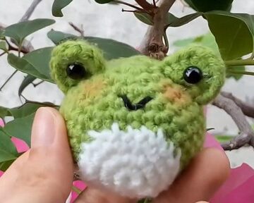 Crochet Frog Amigurumi 5